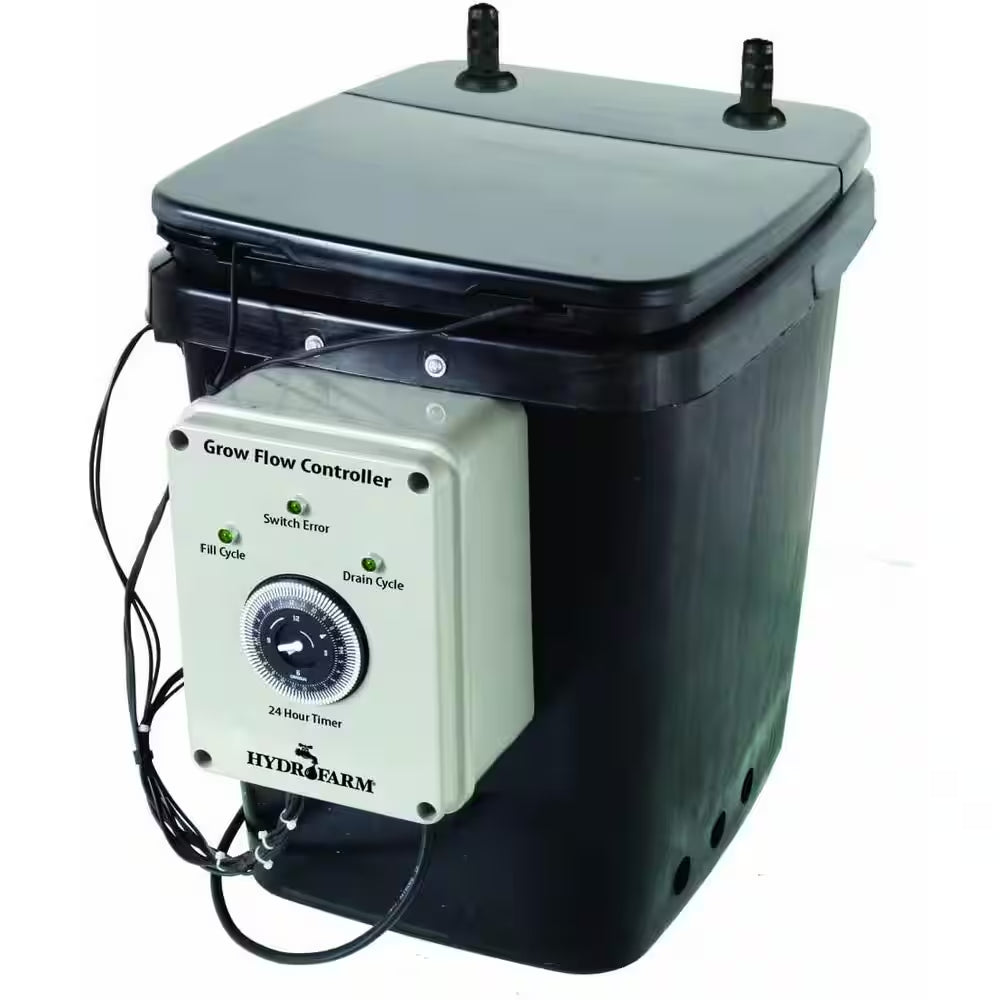 Grow Flow Ebb and Gro Controller Unit with 2 Pumps GFO7CB and 7 Gal. Controller Bucket