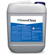 GreenClean® Acid Cleaner 5-gallon container by Biosafe Systems, industrial sanitizer and disinfectant for cleaning surfaces.
