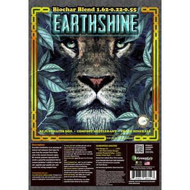 Greengro Biologicals Earthshine Biochar Blend Soil Amendment – 30lb