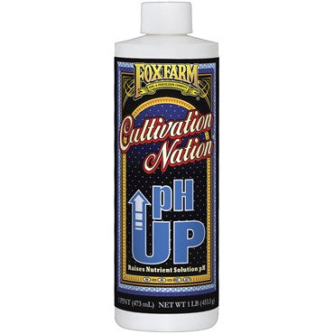 FoxFarm Cultivation Nation pH Up Nutrient Solution Adjuster | 16oz
