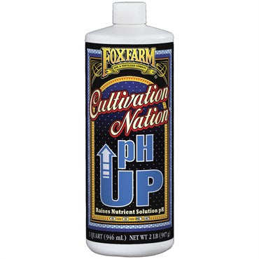 FoxFarm Cultivation Nation pH Up Nutrient Solution Adjuster | 32oz