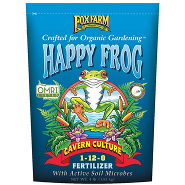 FoxFarm Happy Frog Cavern Culture Fertilizer 1-12-0 | 4lb OMRI Listed