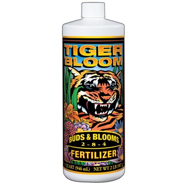 FoxFarm Tiger Bloom Fertilizer 2-8-4 | 32oz Liquid Concentrate