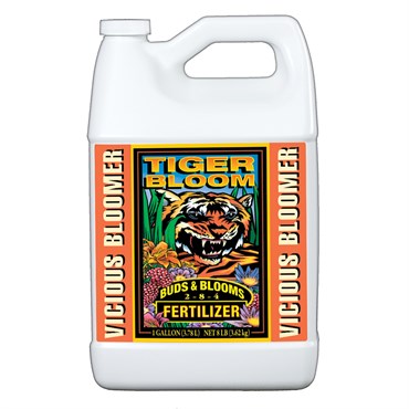 FoxFarm Tiger Bloom Fertilizer 2-8-4 | 1 Gallon Liquid Concentrate