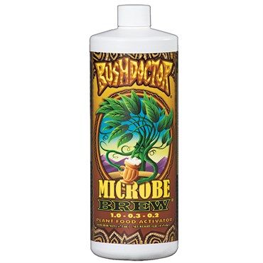 FoxFarm Bush Doctor Microbe Brew Microbial Inoculant 1-0.3-0.2 | 32oz Concentrate
