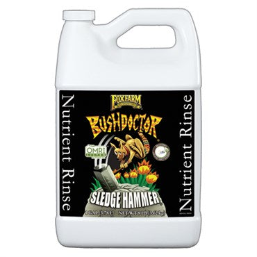 FoxFarm Bush Doctor Sledgehammer 1 Gallon | OMRI Listed Rinse & Flush Formula
