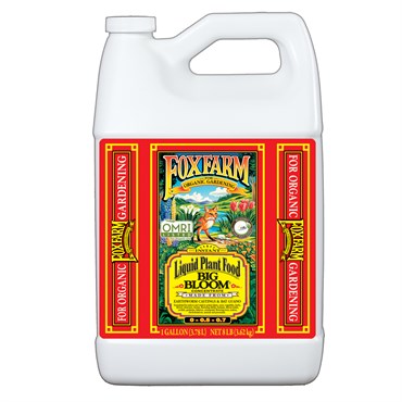 FoxFarm Big Bloom Fertilizer 0-0.5-0.7 | 1 Gallon OMRI Listed Concentrate
