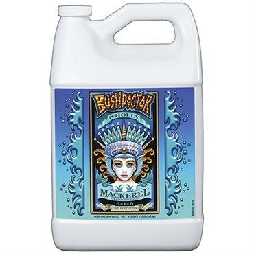 FoxFarm Bush Doctor Wholly Mackerel Fertilizer 3-1-0 | 1 Gallon Fish Concentrate