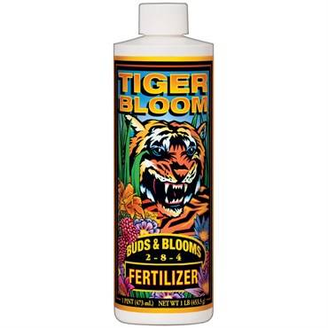 FoxFarm Tiger Bloom Fertilizer 2-8-4 | 16oz Liquid Concentrate