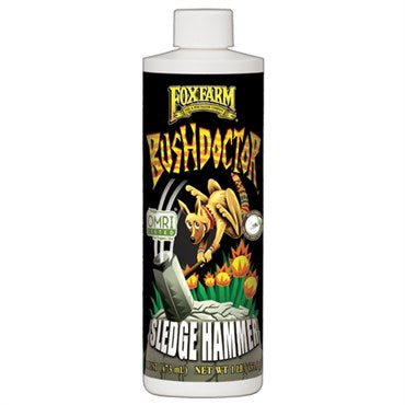 FoxFarm Bush Doctor Sledgehammer 16oz | OMRI Listed Rinse & Flush Formula