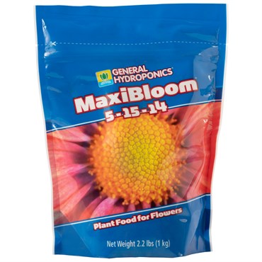 General Hydroponics MaxiBloom 5-15-14 | 2.2lb Dry Soluble Bloom Fertilizer