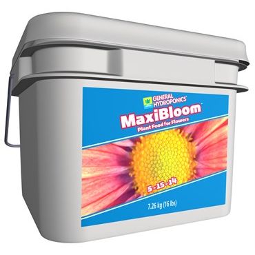 General Hydroponics MaxiBloom 5-15-14 | 16lb Dry Soluble Bloom Fertilizer