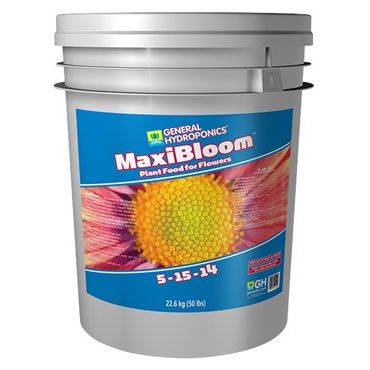 General Hydroponics MaxiBloom 5-15-14 | 50lb Bulk Dry Soluble Bloom Fertilizer