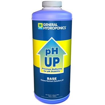 General Hydroponics pH Up Liquid | 32oz pH Adjuster for Hydroponics