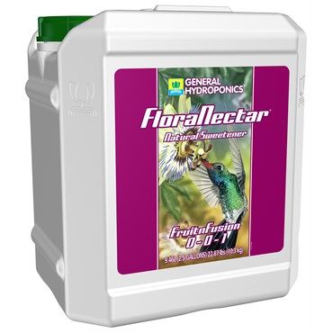 General Hydroponics FloraNectar FruitnFusion 0-0-1 | 2.5 Gallon Sweetener
