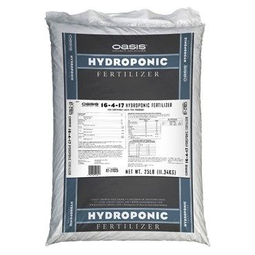 Jack's Professional® Oasis Hydroponic Feed Fertilizer 16-4-17 - 25lb