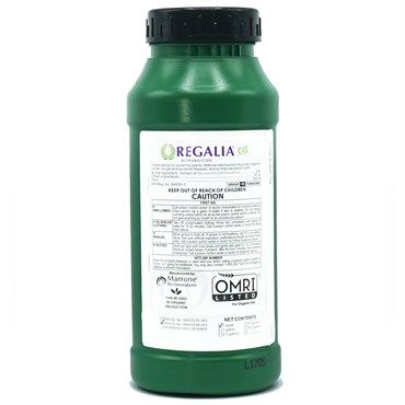 Regalia® CG Fungicide 32oz bottle by Pro Farm Group Inc with clear labeling and detailed usage instructions.