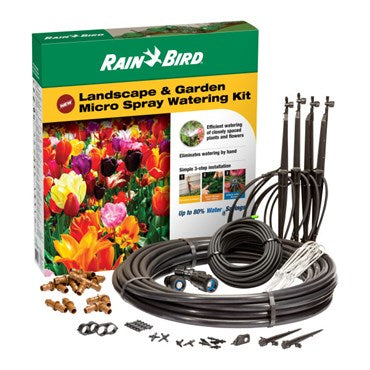 Rain Bird® Landscape & Garden Drip Watering Kit - 108 Piece Set