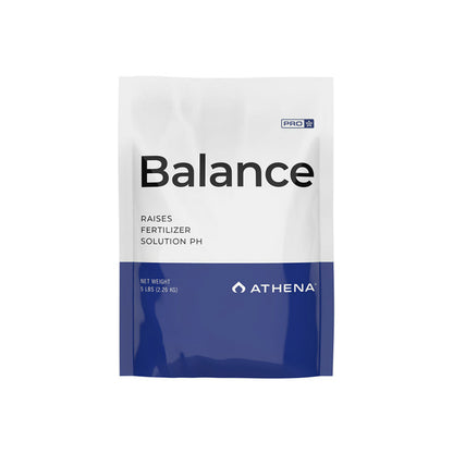 ATHENA Pro Balance pH Up hydroponic nutrients in a 10-pound box for maintaining proper pH levels in hydroponic systems.