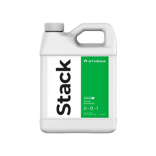 ATHENA Stack Kelp Extract hydroponic nutrients in a quart bottle, used for plant growth and health in hydroponic gardening.