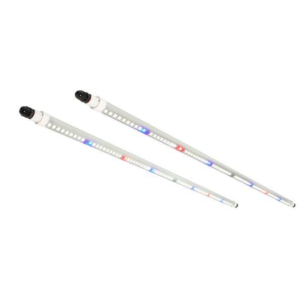 AgroMax Clone Pro 9000K 18W LED grow light 2-pack for indoor gardening and plant growth, featuring energy-efficient LED technology.