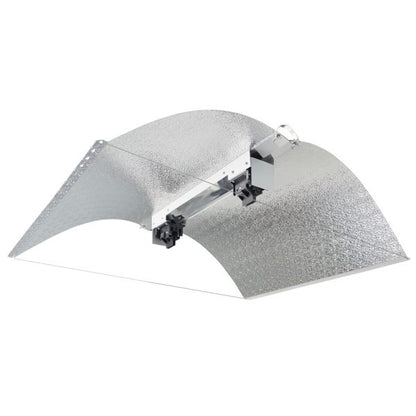 Double-ended adjustable wing reflector for grow light by High Yield Lighting, designed to enhance grow light coverage.