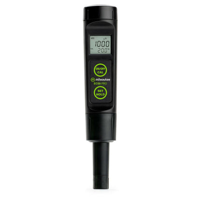 Milwaukee EC59 waterproof 3-in-1 EC, TDS, and temperature tester for accurate grow room control.