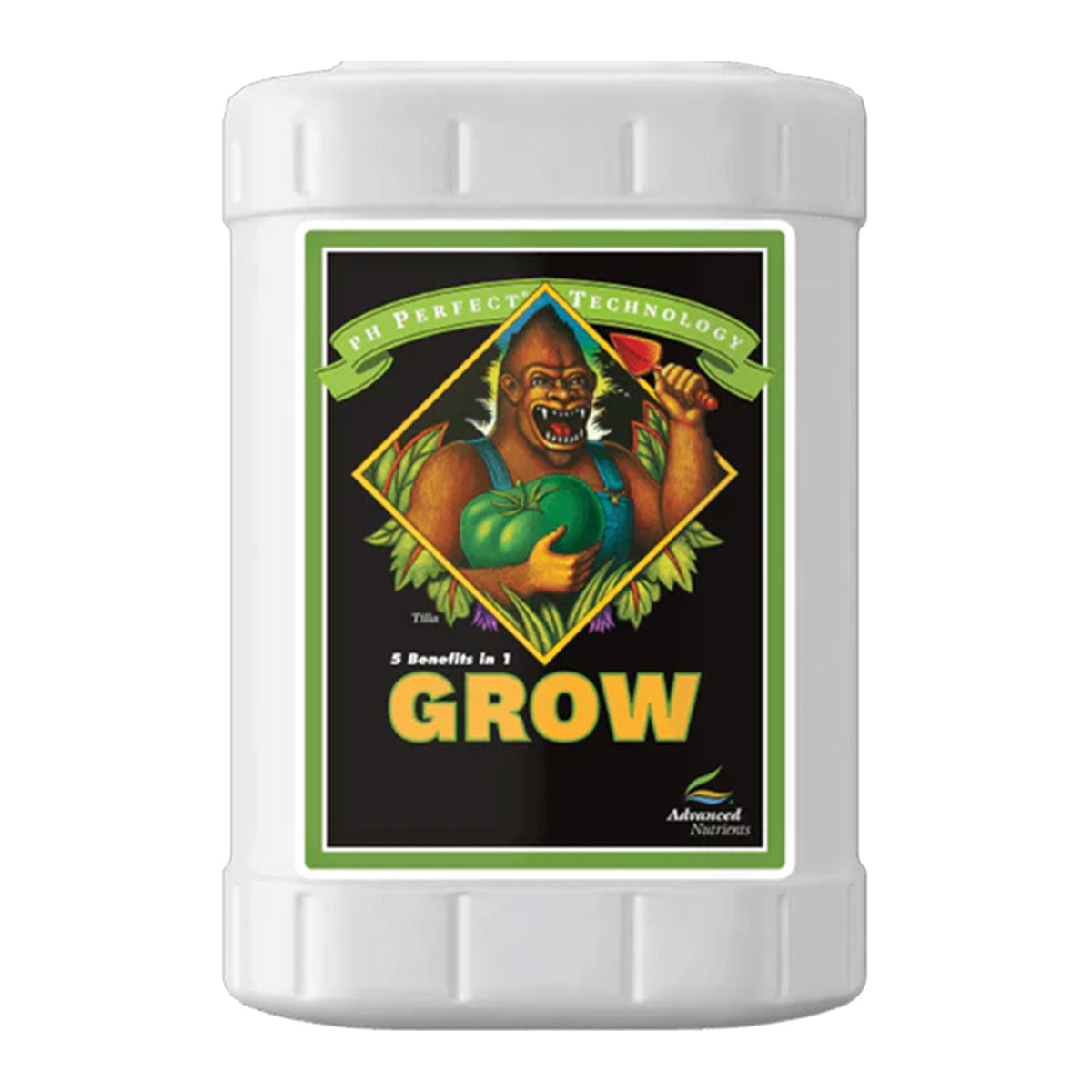Advanced Nutrients pH Perfect Grow – 23 L large bottle vegetative nutrient solution.