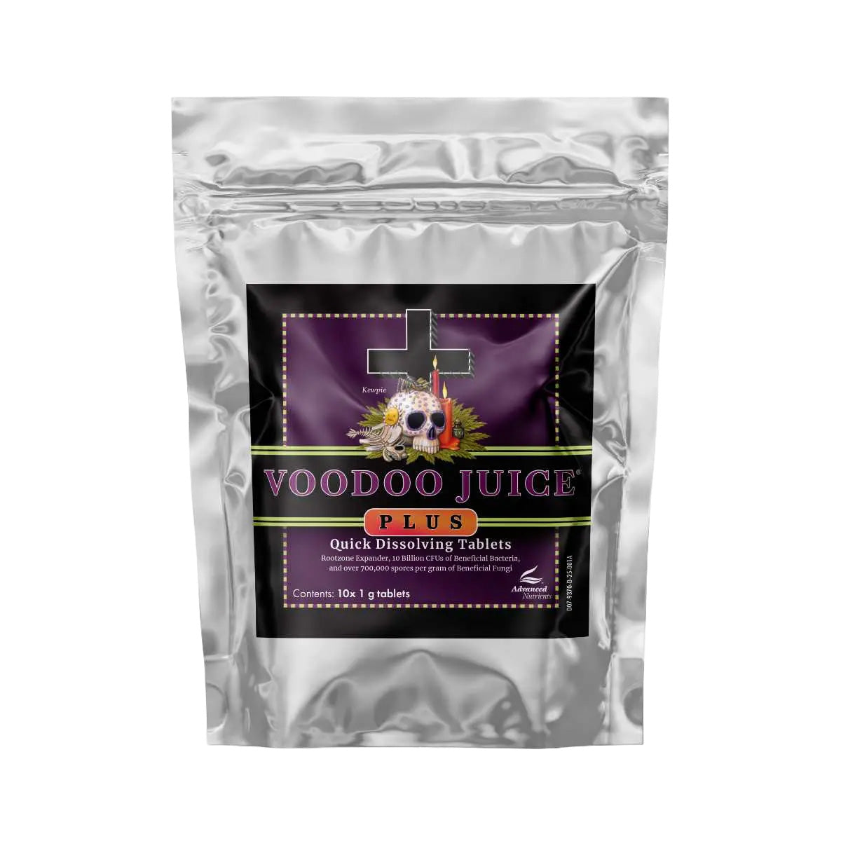 Advanced Nutrients Voodoo Juice Plus Tablets – 10 Pack microbial supplement tablets for root growth and nutrient absorption.