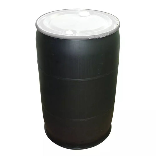 55 gallon food grade barrel heavy-duty plastic drum for water and nutrient storage