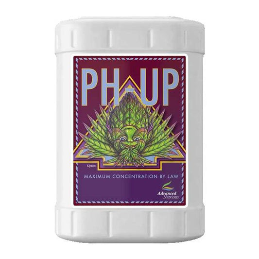 Advanced Nutrients pH UP solution 23 liter bottle for hydroponic pH adjustment