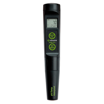 Milwaukee PH55 waterproof pH temperature tester meter for hydroponic nutrient solution monitoring